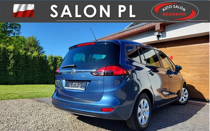 Opel Zafira cena 63900 przebieg: 108000, rok produkcji 2017 z Rydułtowy małe 232